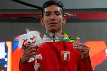 José Fernández consiguió tercera medalla para Perú en Sucre 2024