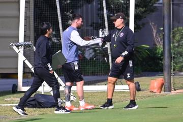 Messi volvió a entrenar con Inter Miami y podría jugar ante Monterrey