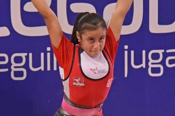 ¡Llegó el primer oro! Katerin Olivera se colgó presea dorada en pesas en Sucre 2024