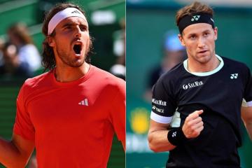 Tsitsipas y Ruud se medirán en la final de Montecarlo
