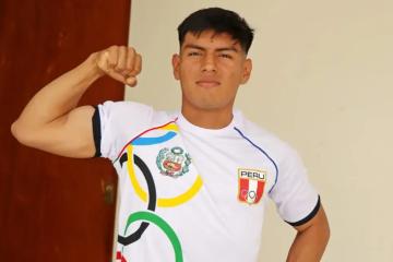 Michael Inuma consiguió la presea de bronce en los I Juegos Bolivarianos de la Juventud en Sucre