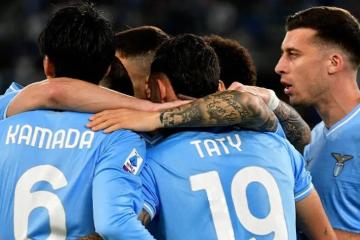 Lazio goleó por 4-1 a Salernitana y se mete a la pelea por un torneo internacional