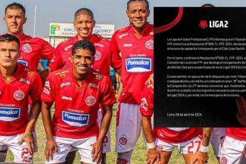 ¡Pulgar abajo! Juan Aurich no participará de la Liga 2 2024