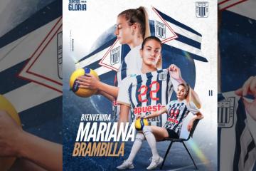 Alianza Lima anunció a Mariana Brambilla para afrontar la LNSV