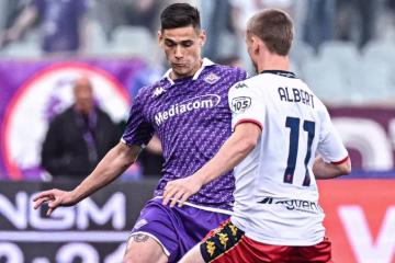 Fiorentina igualó con Genoa y continúa peleando por clasificar a un torneo internacional