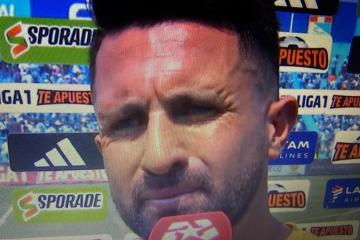 Alan Pérez: "Hicimos un buen partido, pero Cristal fue más efectivo"