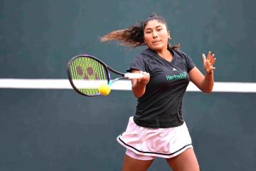 Ccuno arribó a Colombia y se unió al equipo peruano que jugará la Billie Jean King Cup