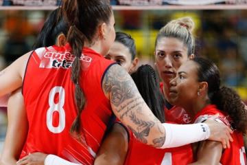 ¡Pegó primero! San Martín se quedó con la ida de las semifinales en la LNSV