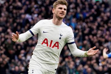 Tottenham busca extender el préstamo del delantero Timo Werner