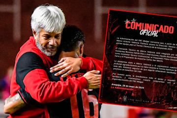 ¡Es oficial! Marco Valencia seguirá al frente de FBC Melgar por todo el Clausura