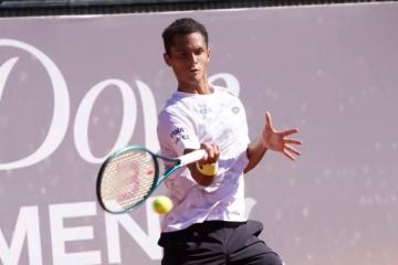 Juan Pablo Varillas cayó con el estadounidense De Alboran en el Abierto de Roma