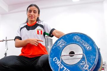 ¡Va con todo! Katerin Olivera quedó lista para Mundial juvenil de pesas