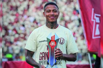 Andy Polo fue elegido el mejor jugador del Torneo Apertura