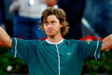 Rublev venció a Fritz y jugará la final de Madrid