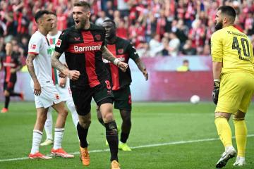 ¡Con broche de oro! Bayer Leverkusen terminó invicto su campaña en Bundesliga