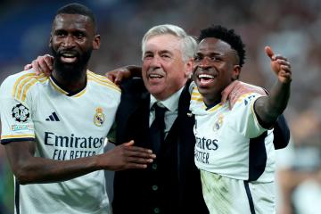 Ancelotti: “Creo que Vinicius puede ganar el Balón de Oro”