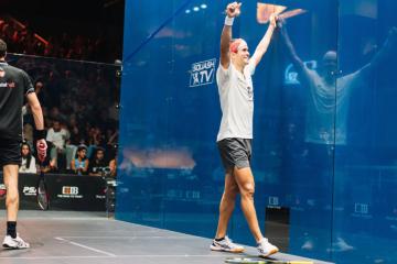 Diego Elías clasificó a la final del Campeonato Mundial CIB PSA 2023/24