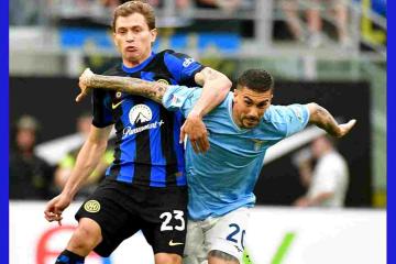 Inter de Milán igualó con Lazio, pero igual celebró en el Giuseppe Meazza! I