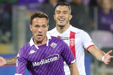 Fiorentina derrotó a Monza y sueña con la Europa League
