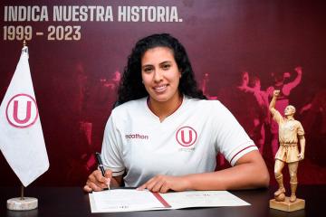 Universitario anunció a Karla Ortiz como refuerzo para la LNSV