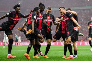 Bayer Leverkusen ganó la Copa de Alemania y se quedó con el doblete