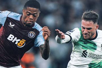 Aston Villa empató con Liverpool y empieza a asegurar la Champions