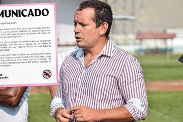 Meza Cuadra no va más como Gerente Deportivo de Sport Boys