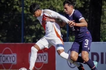 Selección sub 17 empató ante Paraguay en amistoso