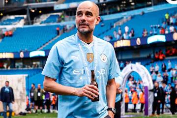 Pep Guardiola fue elegido el mejor entrenador de la Premier League