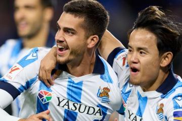 Real Sociedad venció a Valencia y sigue en zona de Europa League