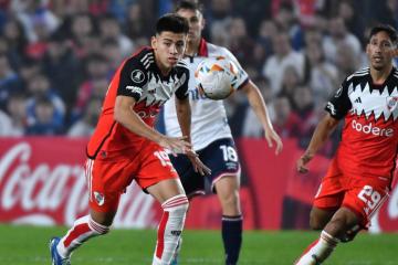 Nacional salvó empate frente a River en Uruguay