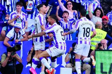Real Valladolid volvió a primera división luego de dos años