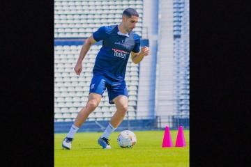 Sabbag ya entrena con pelota en Alianza Lima