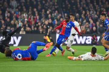 Nuevo tropiezo: Manchester United cayó por 4-0 ante el Crystal Palace