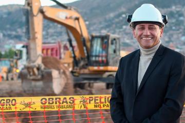 Ayacucho 2024: Titular de Legado sigue verificando construcción de Villa Deportiva Bolivariana