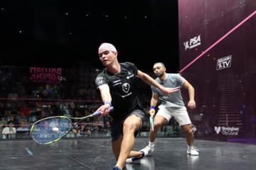 Diego Elías derrotó a egipcio Soliman y clasificó a cuartos del British Open