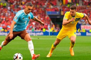 Bélgica igualó sin goles con Ucrania y avanzó a octavos en la Euro 2024