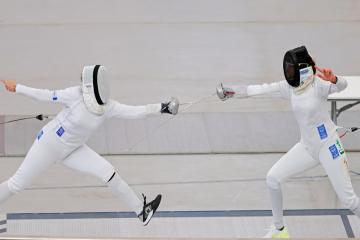 Se inició Panamericano senior de esgrima en el Velódromo de Legado