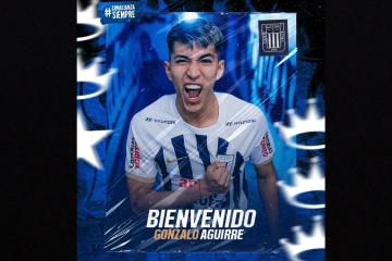 Gonzalo Aguirre es nuevo jugador de Alianza Lima