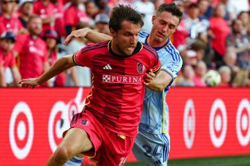 Atlanta United igualó ante St. Louis City por la MLS