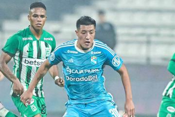 (FOTOS) Atlético Nacional venció 3-1 a Sporting Cristal en Matute