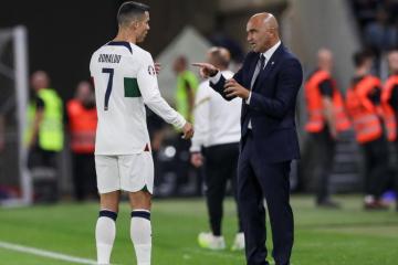 Martínez: "Cristiano esta en la selección por sus méritos, los números lo respaldan"