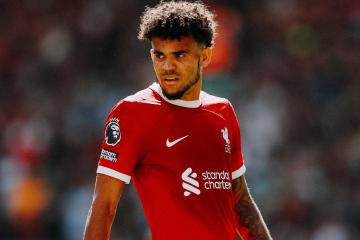 Luis Díaz: "Estoy muy feliz en el Liverpool"