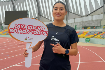 Evelyn Inga: "Es un gran privilegio para Ayacucho realizar los Juegos Bolivarianos"