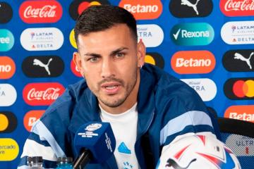 Paredes: “No sentimos presión, es un desafío lindo defender el título”