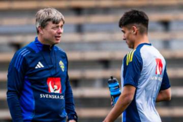 Pérez: "Fue una fantástica experiencia estar con la Selección sueca"
