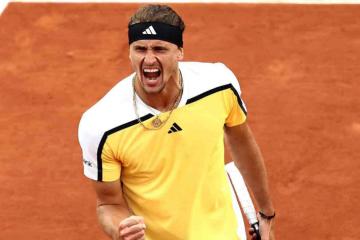 Alexander Zverev clasificó a octavos de Rolad Garros tras derrotar a neerlandés Griekspoor