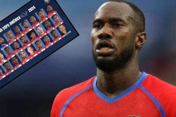 Sin Waterman por lesión, Panamá presentó los 26 convocados para la Copa América