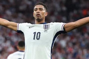 (FOTOS) ¡Con lo justo! Inglaterra derrotó por 1-0 a Serbia por la Eurocopa