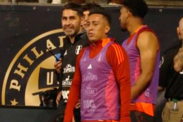 ¡Se quedó con las ganas! Cueva no tuvo minutos ante El Salvador